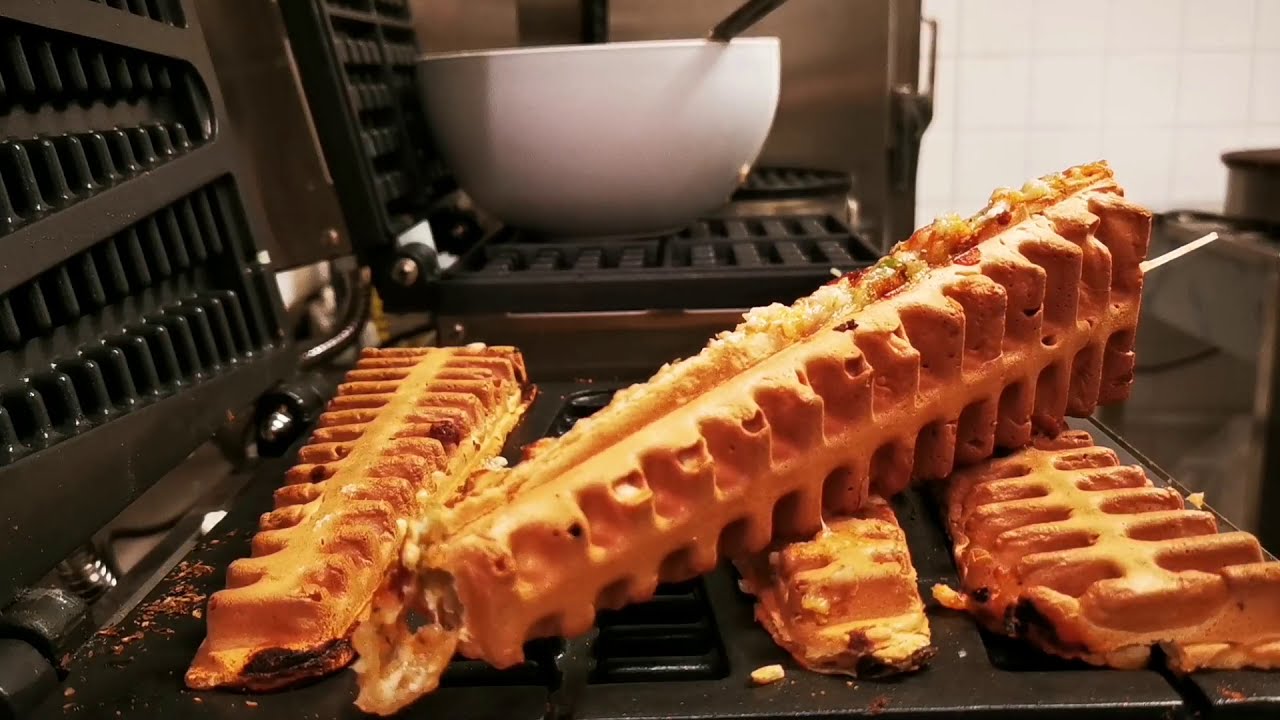 waffle pizza sticks