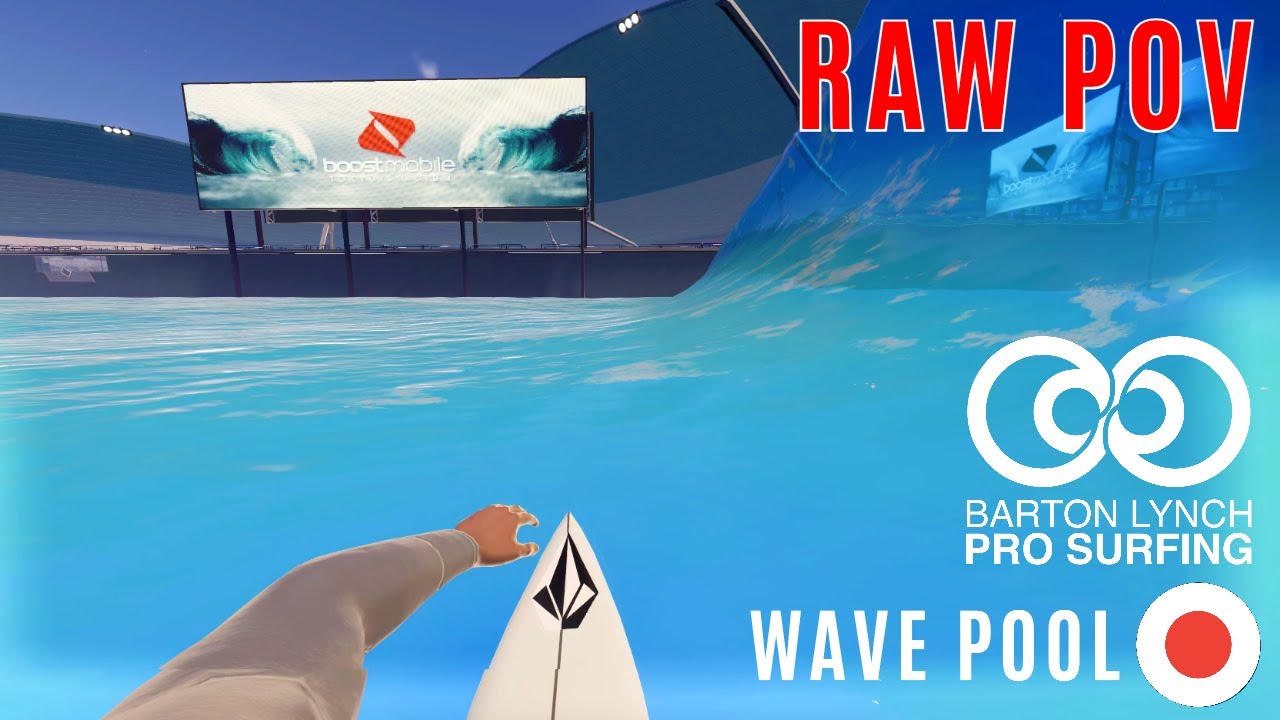 Tokyo Wave Pool RAW POV Session | Barton Lynch Pro Surfer (4K)