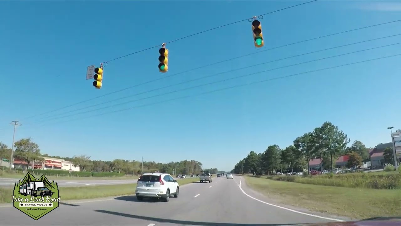 Driving from North Myrtle Beach to Shallotte