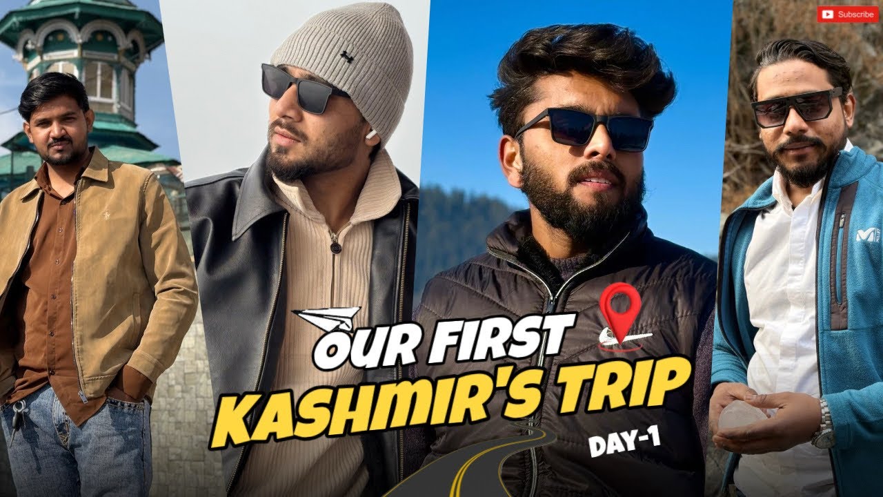 Our First Kashmir’s Trip Day-1 | the3duffersvlog | @The3Duffers 