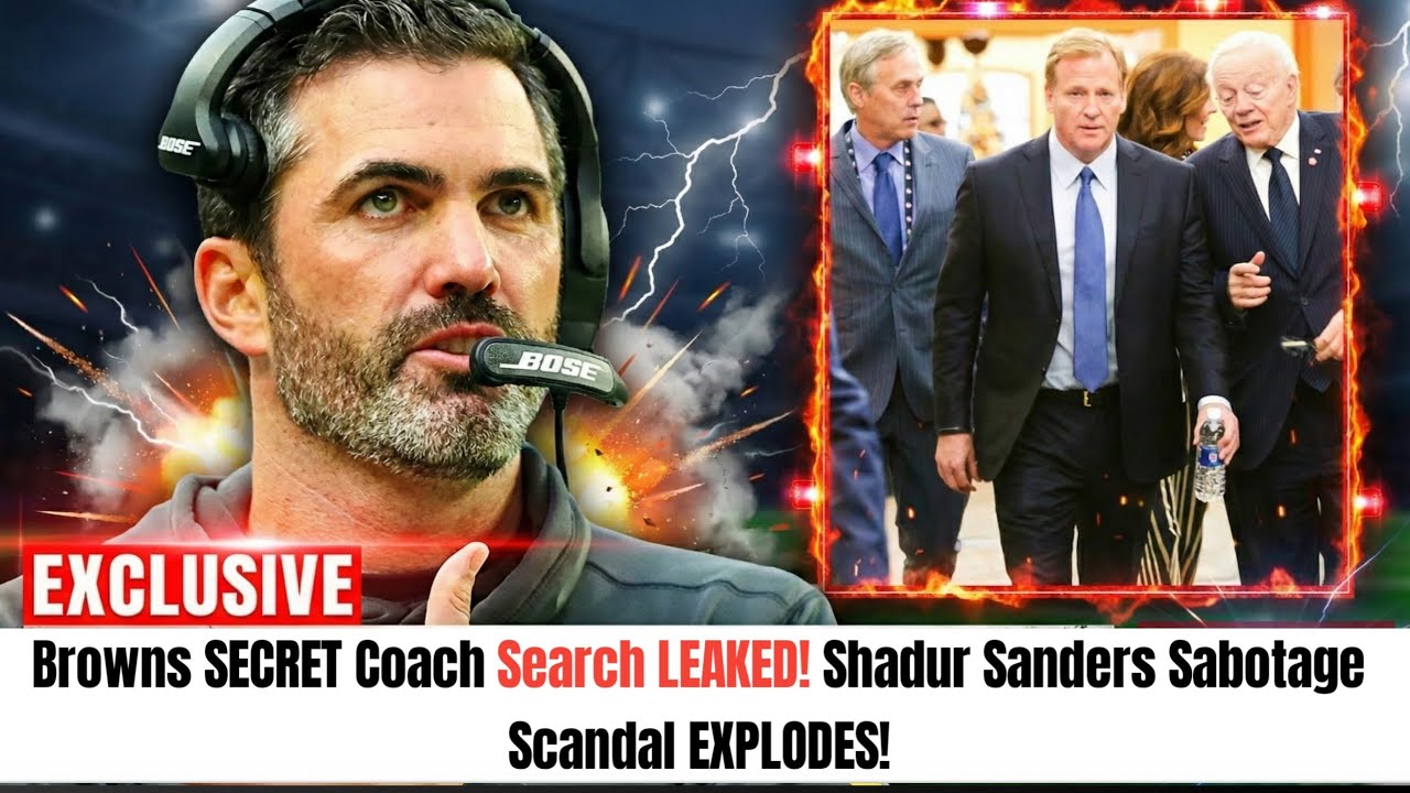 Browns SECRET Coach Search LEAKED! Shadur Sanders Sabotage Scandal EXPLODES!