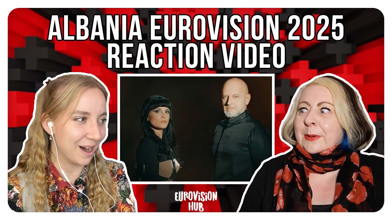 Албания | Реакция на Евровидение 2025 | Шкодра Электронике - Жерм | Евровидение Хаб