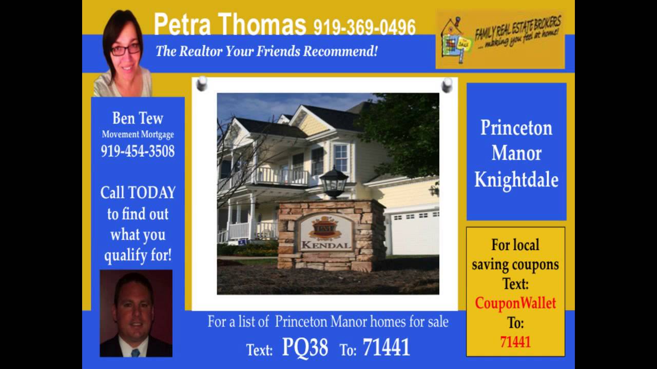 Buying or selling a home with Petra Thomas in Knightdale 27545