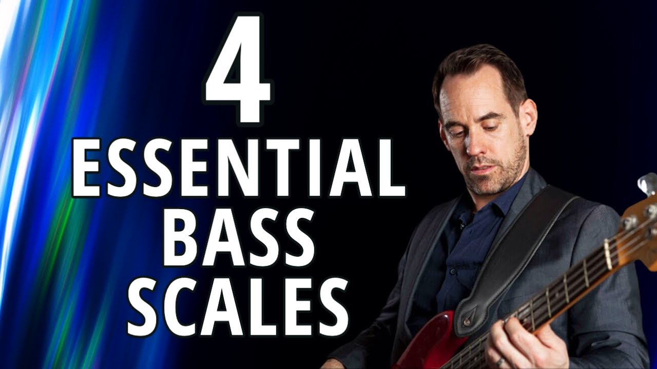 Four Essential Bass Scales || Pentatonic & Blues (No.174)