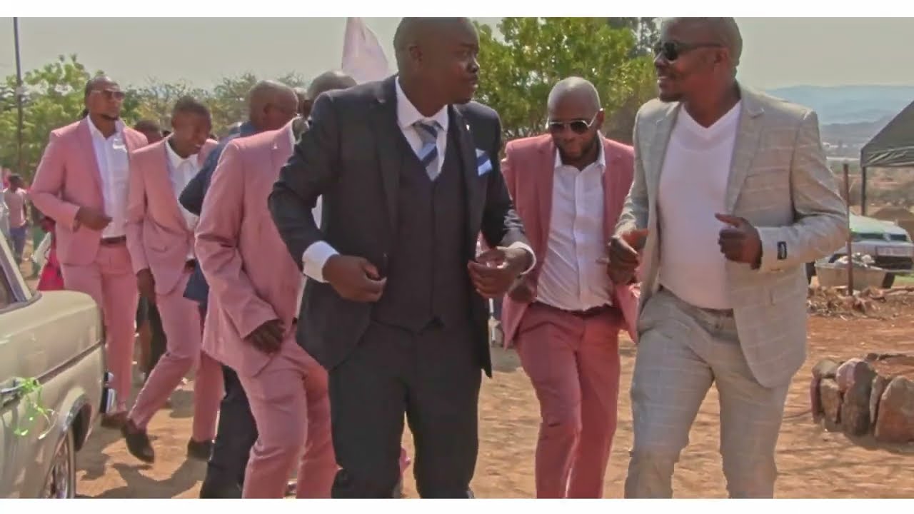 Groom Entrance Mathetse Peter Tebele at Phakwago's Family - Wedding Day 1 at Lebowakgomo.