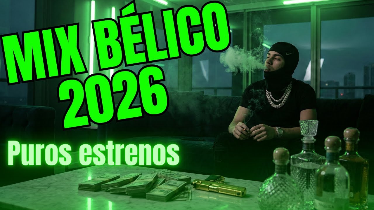 ALUCÍN MIX 2026 Vol.4: corridos para pistear y  tener poder 🚀