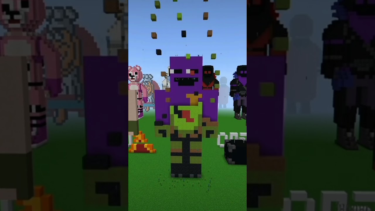 SPRINGTRAP #shorts #minecraft #fnaf