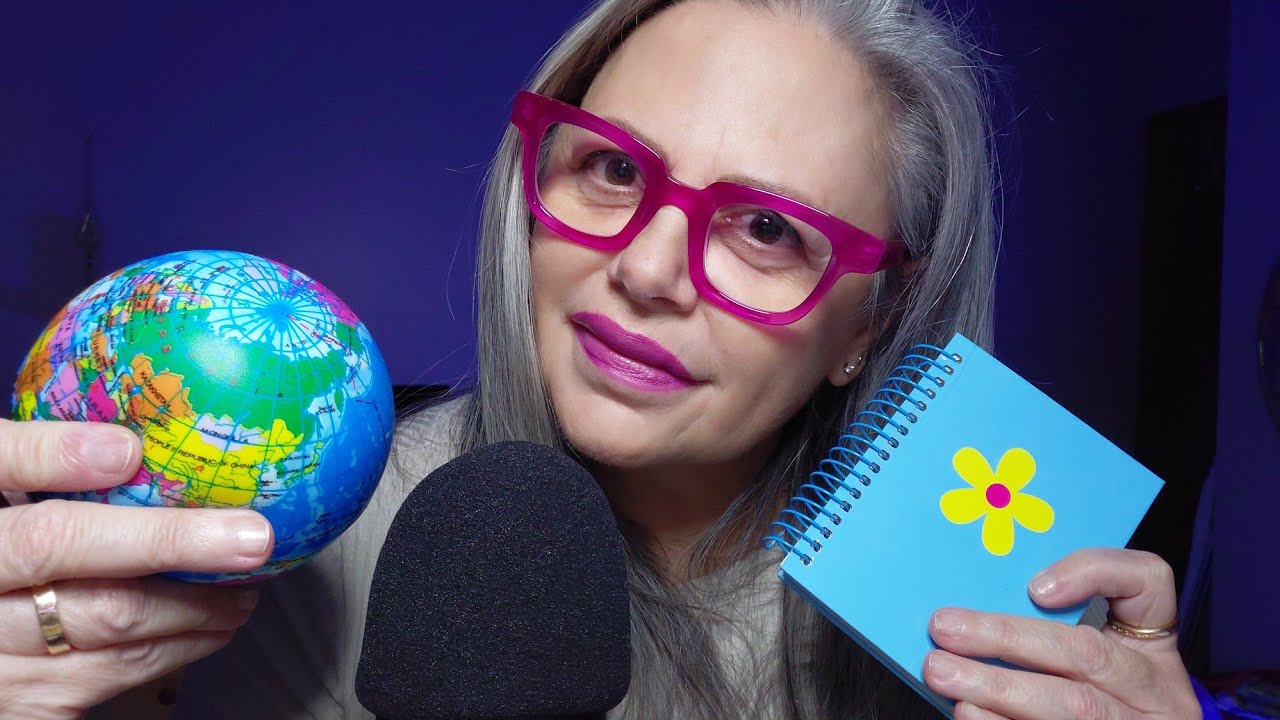 ASMR Te ayudo a DORMIR con frases afirmativas | Noite ASMR en español.