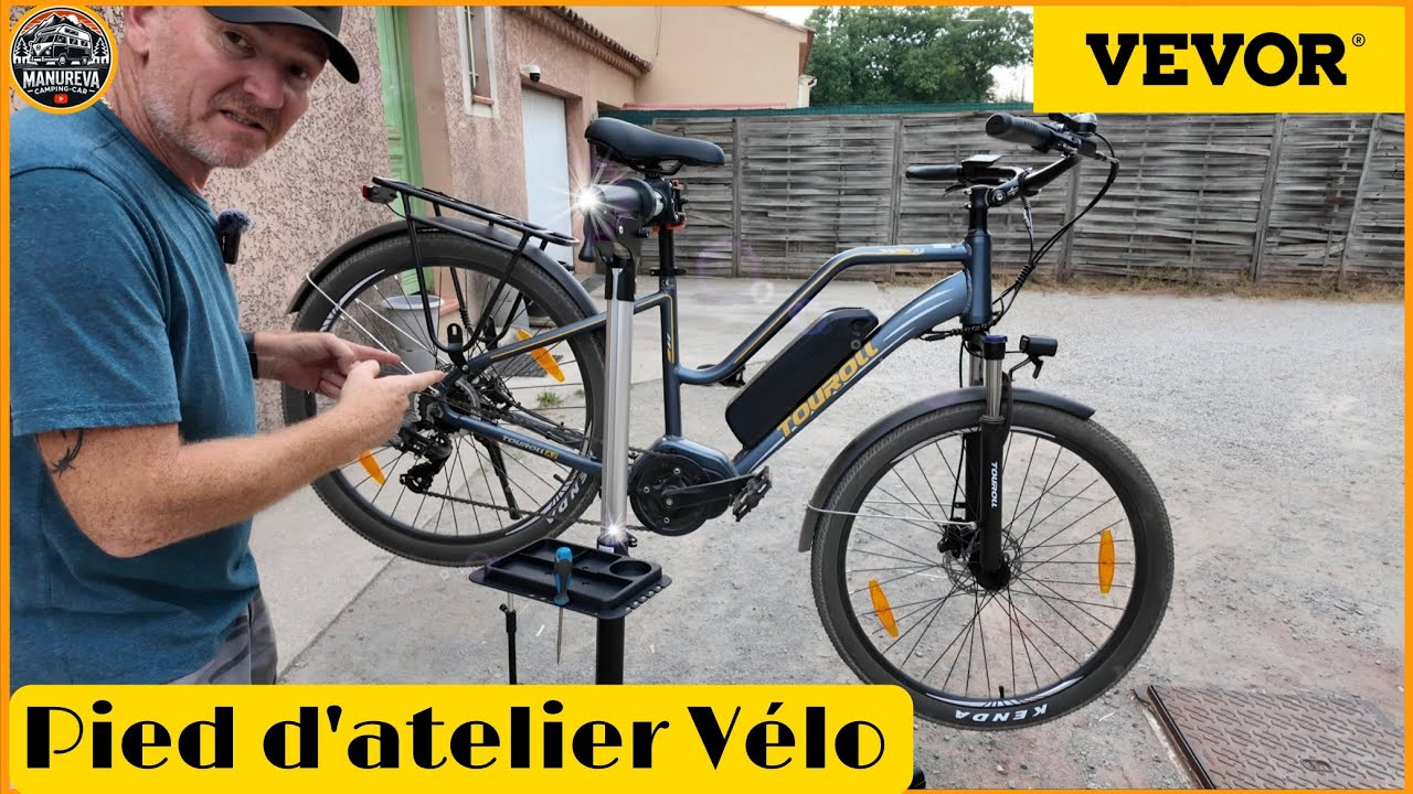 PIED D'ATELIER AU TOP ! POUR VÉLO ÉLECTRIQUE #VEVOR