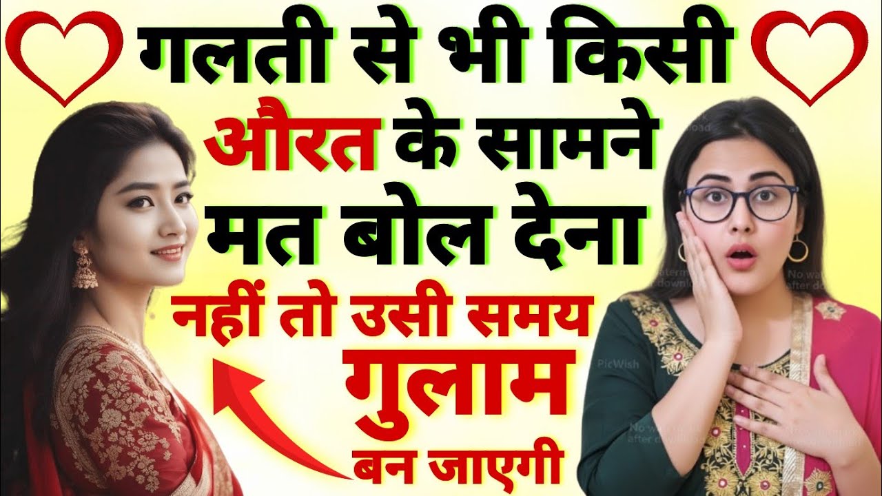 गलती से भी किसी औरत के सामने मत बोल देना नहीं तो गुलाम बन जाएगी | Law of Attraction in Hindi