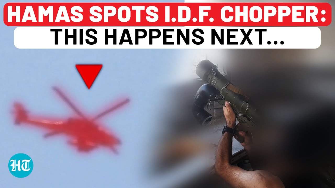 IDF Not Safe Even In Gaza Skies? Hamas Claims Attack On Chopper; Israel Fights Again In Khan Younis