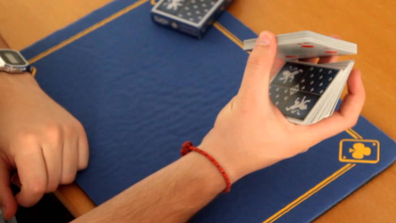 Florituras con cartas - Triple corte a una mano (Tutorial)