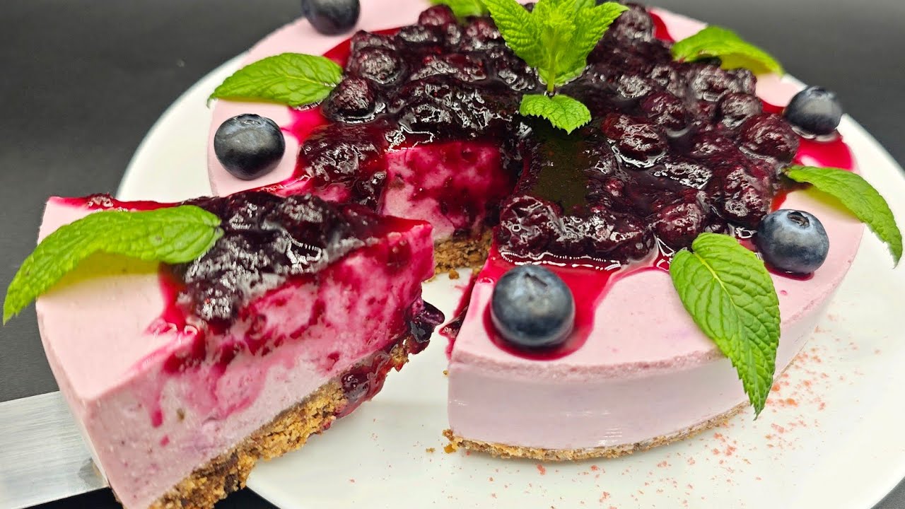 cheesecake ai mirtilli