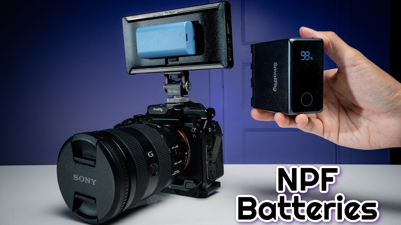 Я только что открыл для себя аккумуляторы NPF // SmallRig NP-F970 и NP-F550