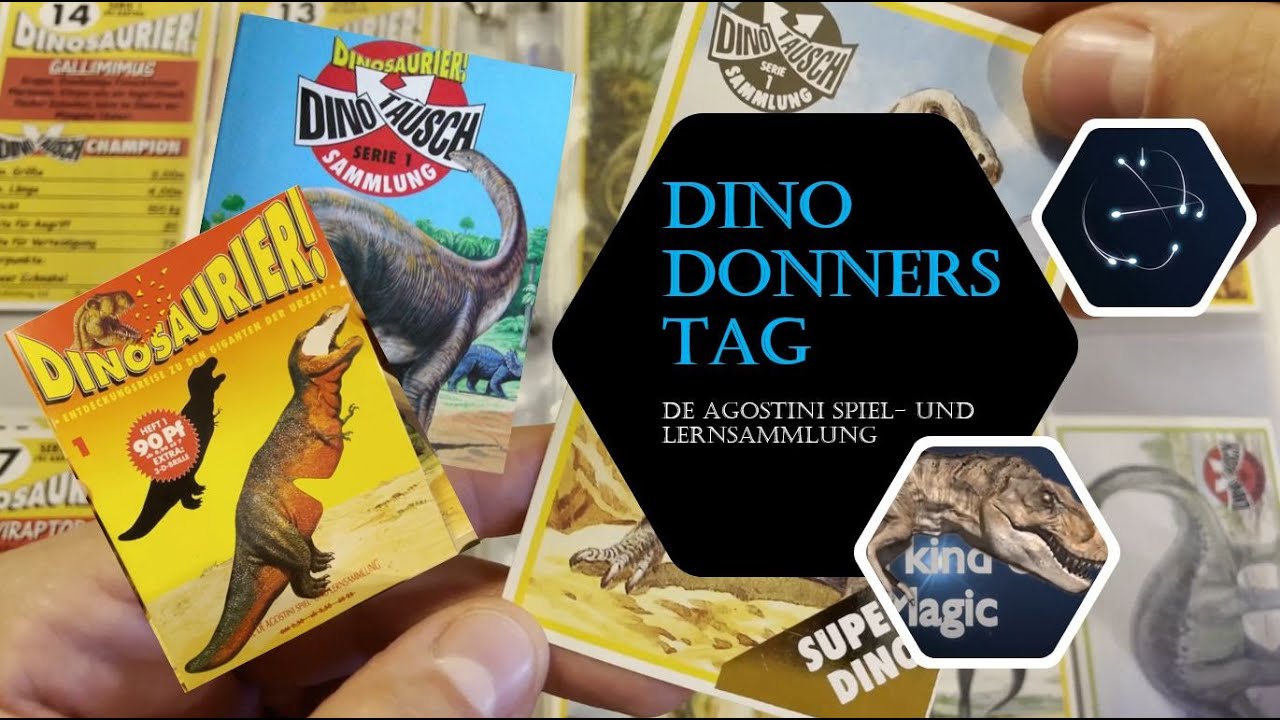 Dinosaurier - eine De Agostini Spiel- und Lernsammlung