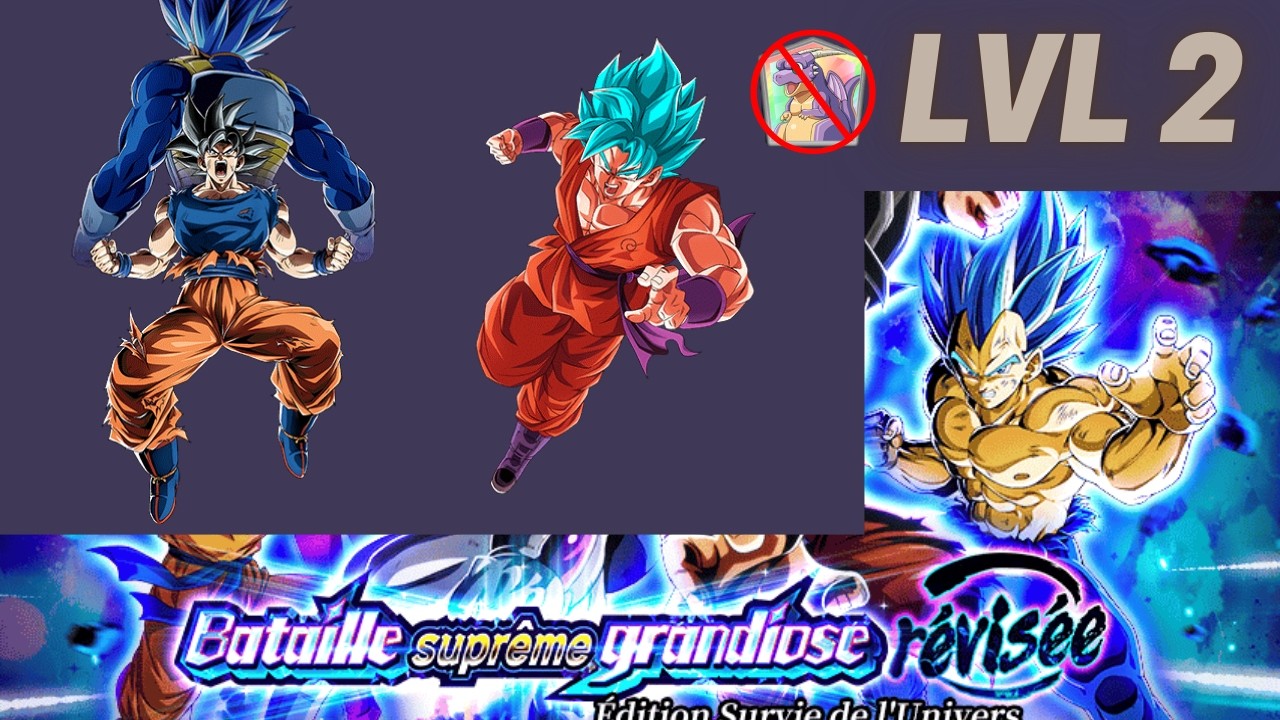 BLUEZONE TDP LVL2 - MISSION PARTICIPANT AUX TOURNOIS - NO ITEM #dokkanbattle #bluezone