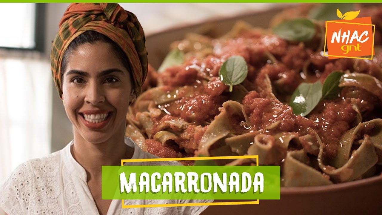 Macarrão caseiro com molho de tomate | Bela Gil | Refazenda