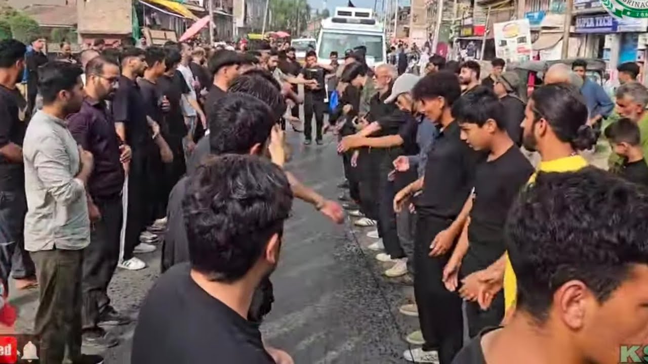Muharram 6 | Juloos at Bimena Srinagar || Kargil Students Chattabal