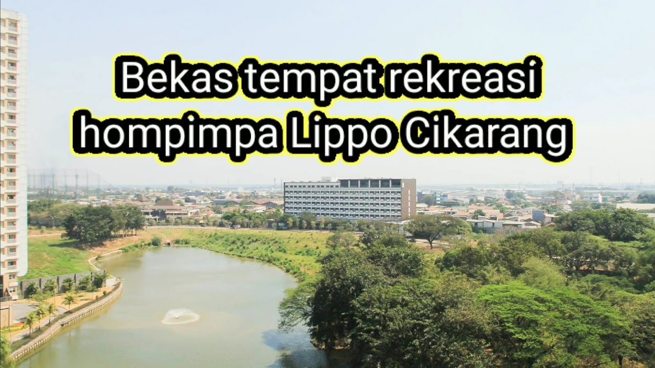 Air mancur hompimpa Lippo Cikarang warisan wisata hompimpa