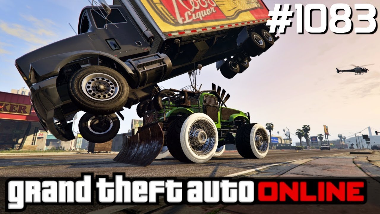 GTA 5 PC Online Po Polsku [#1083] ZNISZCZENIE na Dzielnicy /z Bertbert