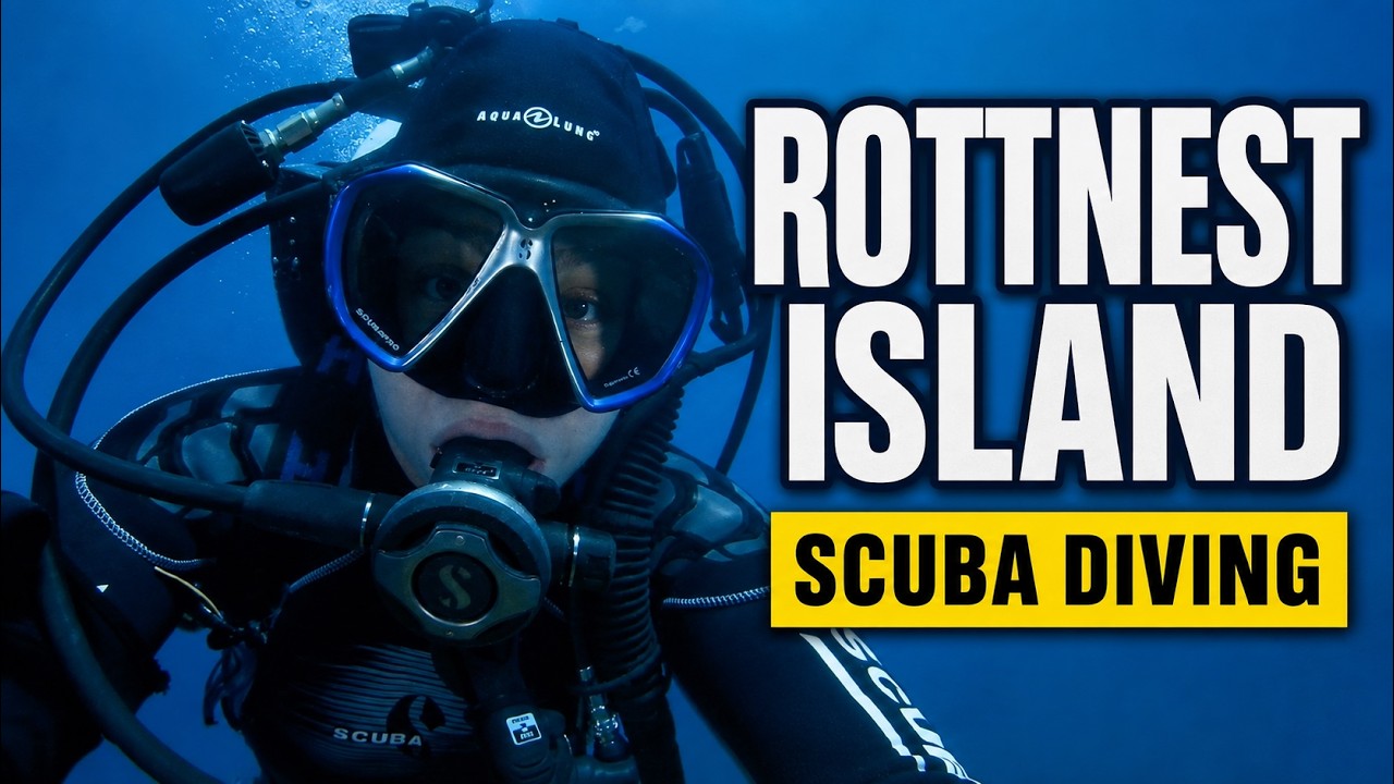 Rottnest Island scuba diving in Western Australia