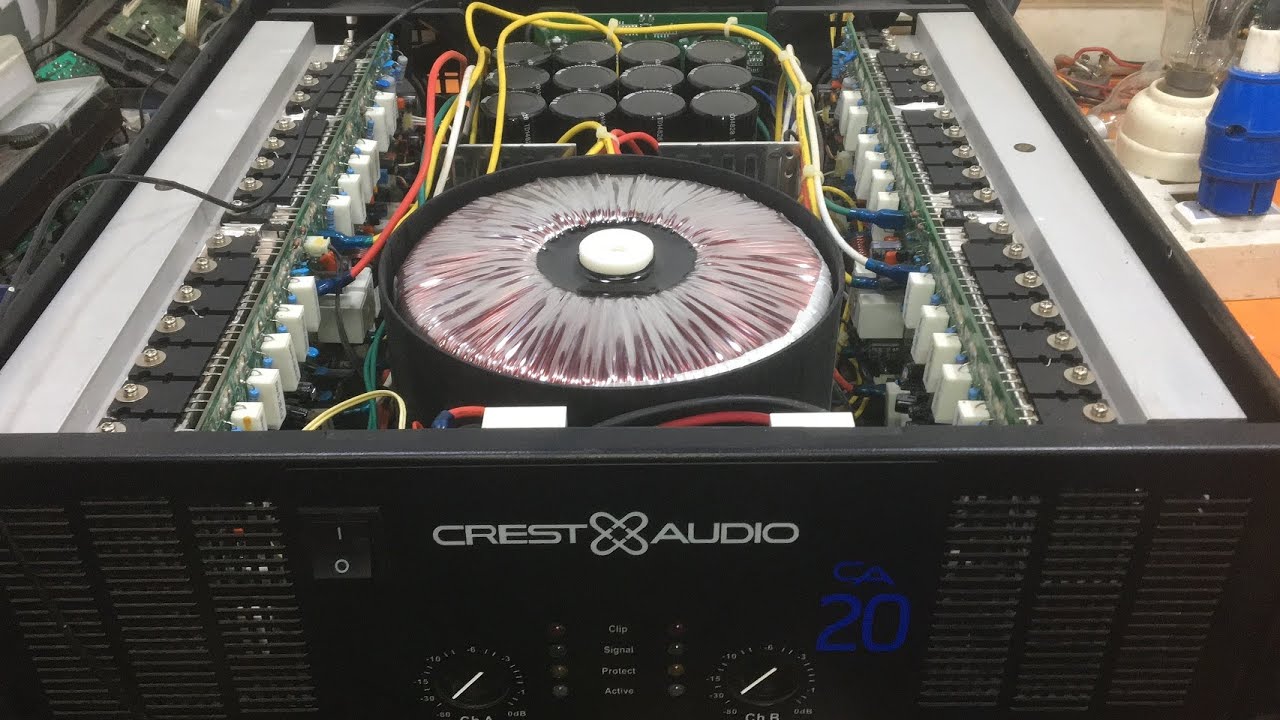 How to repair CA20 amplifier has no power?