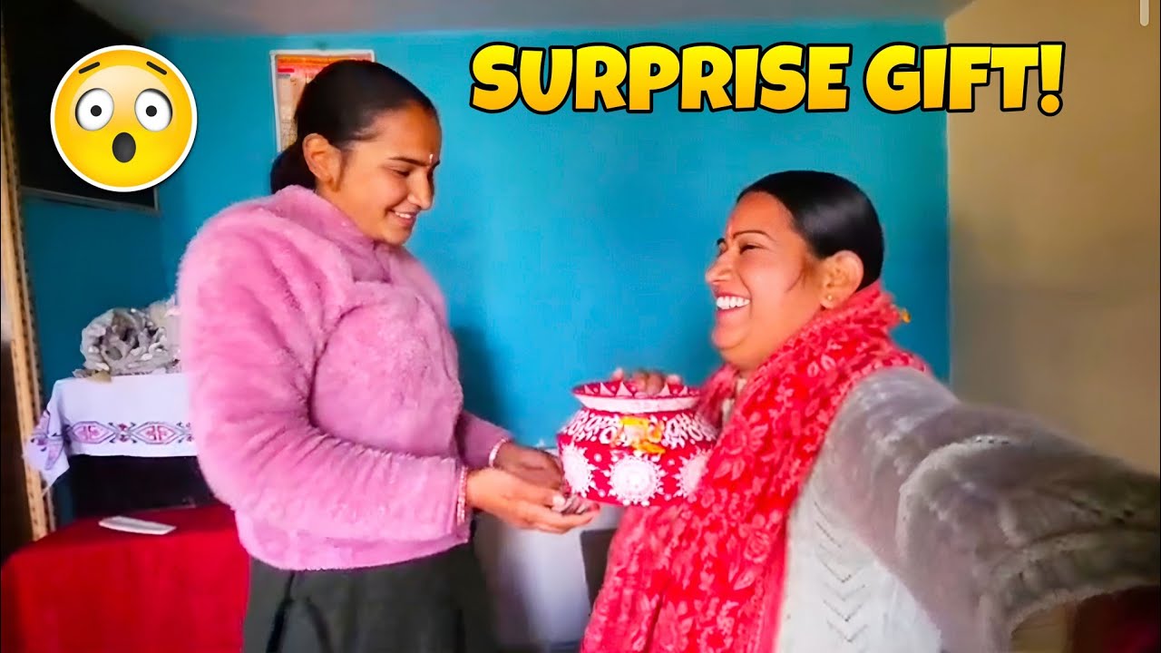  मायके से जाते समय ये क्या दे दिया भाभी ने गिफ्ट🤭||Pithoragarh ||pahadi life style ||