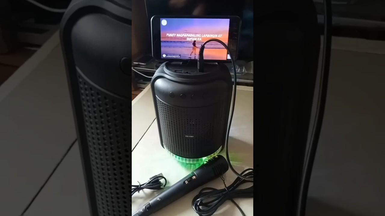 PORTABLE BLUETOOTH MINI VIDEOKE #shorts