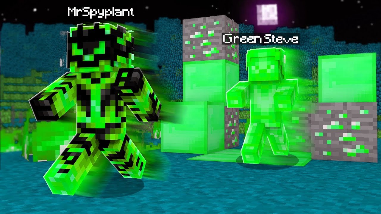 JEG FINDER *GREEN STEVE* I MINECRAFT!?