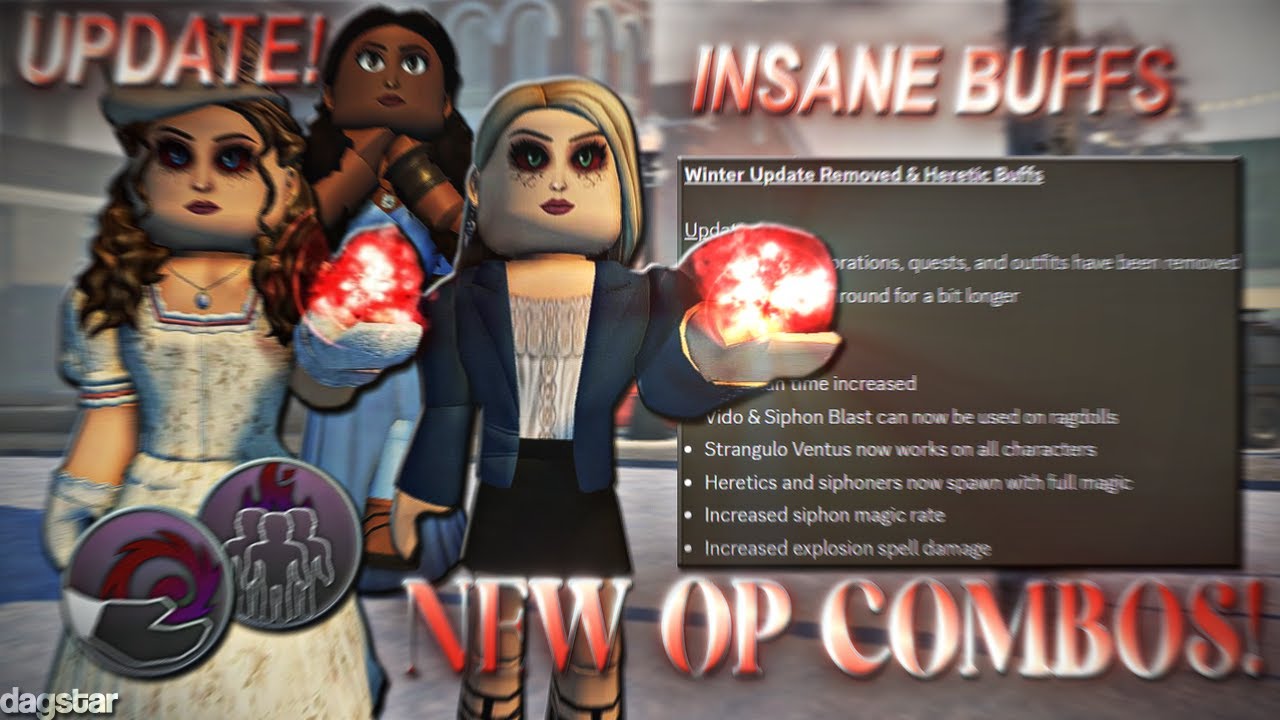 CRAZY HERETIC BUFFS + COMBOS ARE BACK! ☠️ | TVL2 ROBLOX | DAGSTAR