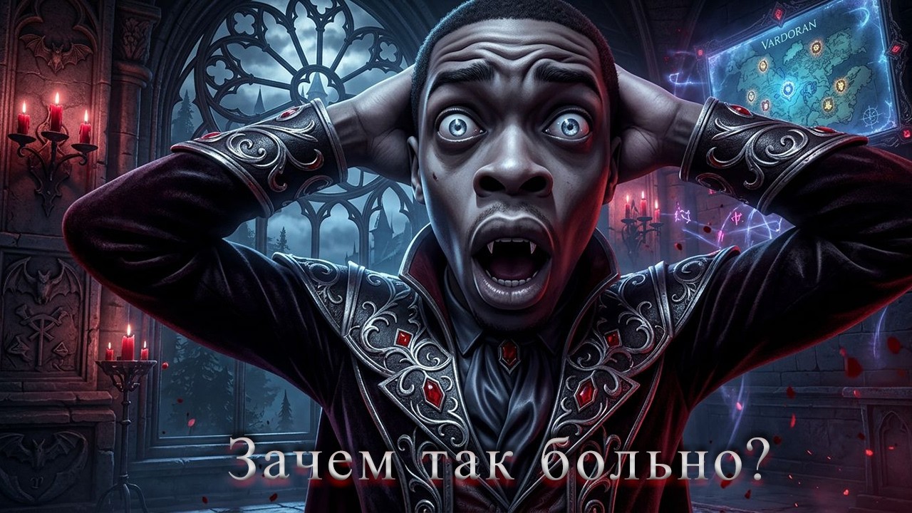 Самый слабый вампир | Стартовая экипировка челлендж. V-Rising Часть 1