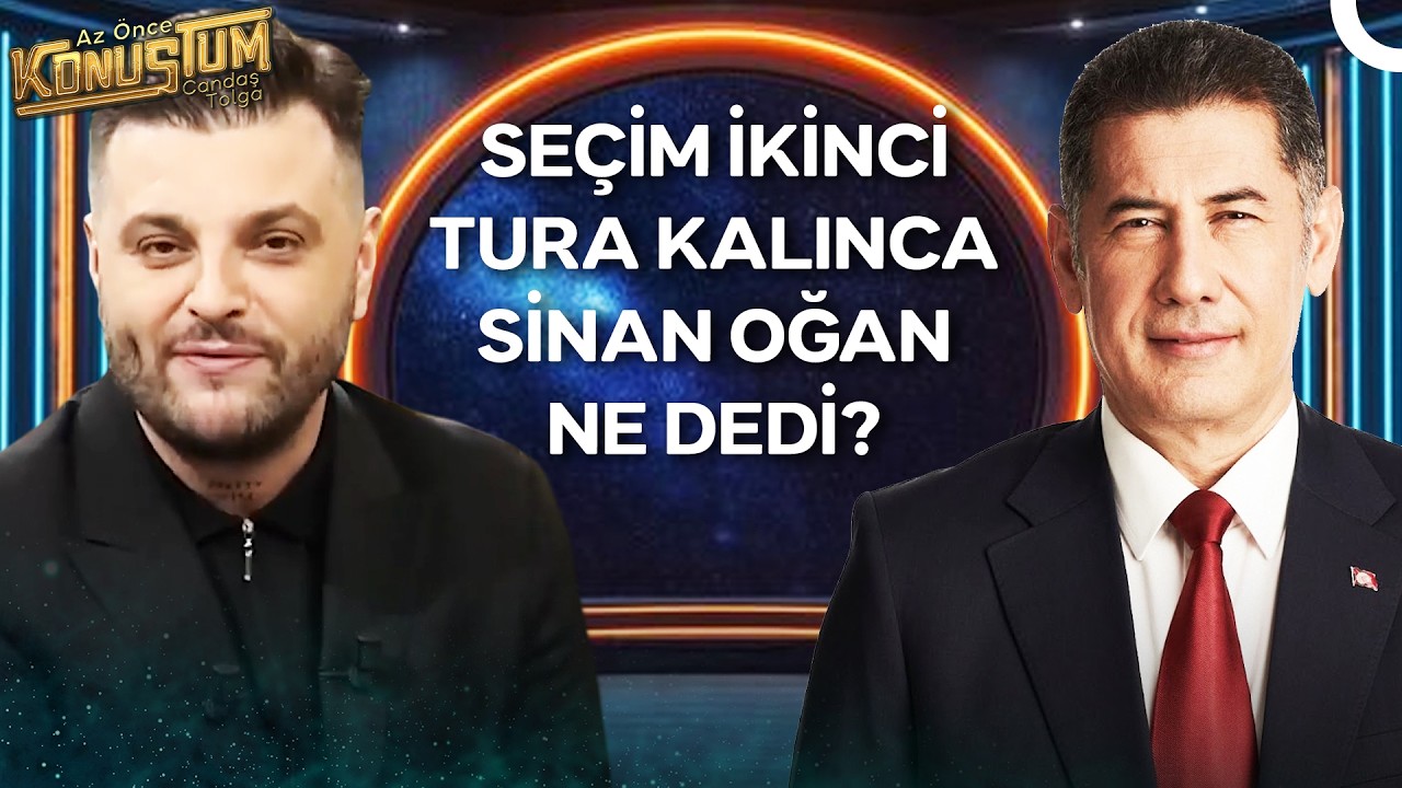 Sinan Oğan Seçimin İkinci Tura Kaldığını Canlı Yayında Öğreniyor | Candaş Tolga Işık İle Söz Sende
