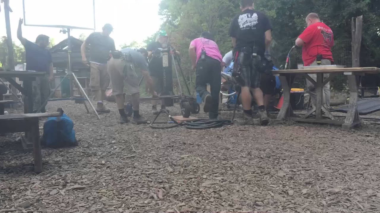 Outsiders Season 1 Electric and Grip crew hard at work.