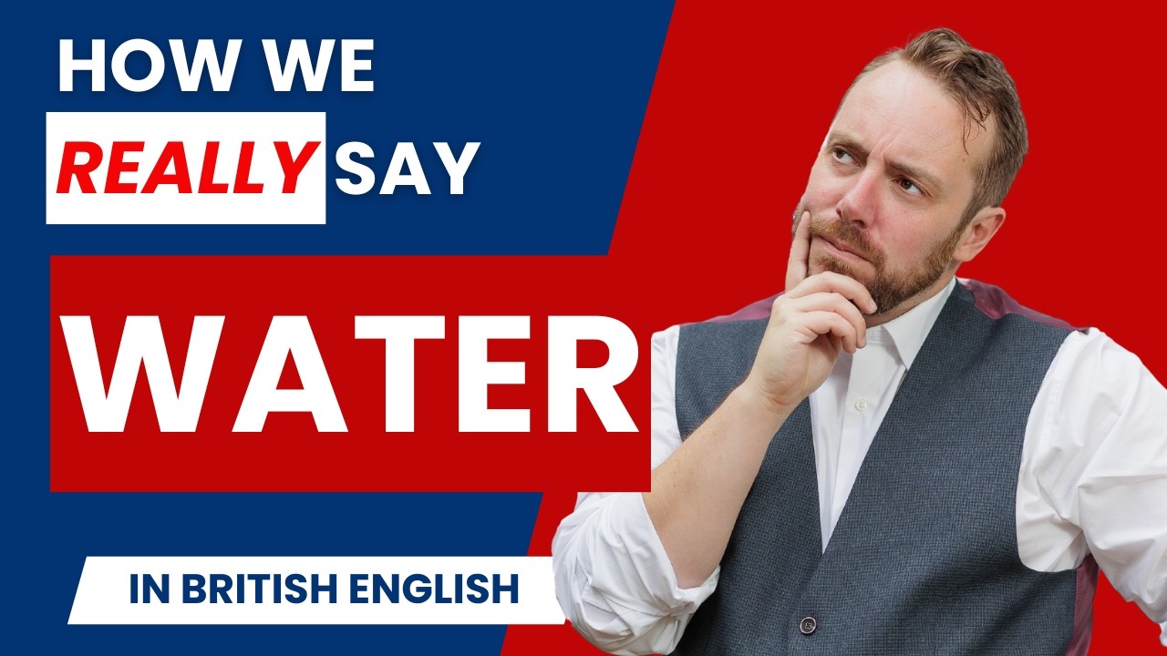 How to Pronounce WATER in English | British and American Pronunciation