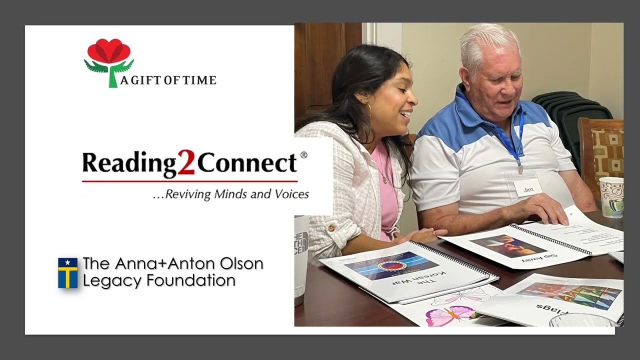 A Gift of Time adds Reading 2 Connect to its Respite Program