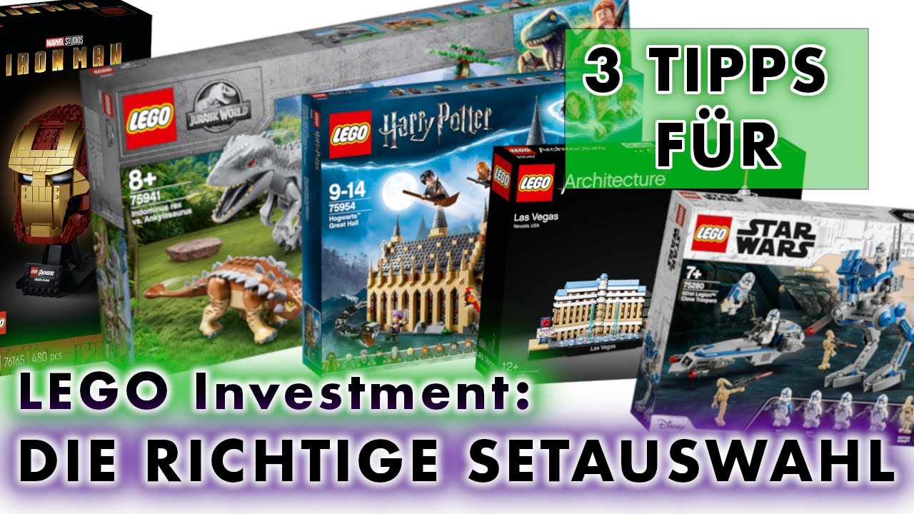 LEGO Investment 💰Setauswahl - Teil 1: zum Einzelstein-Verkauf (Bsp. Bricklink)