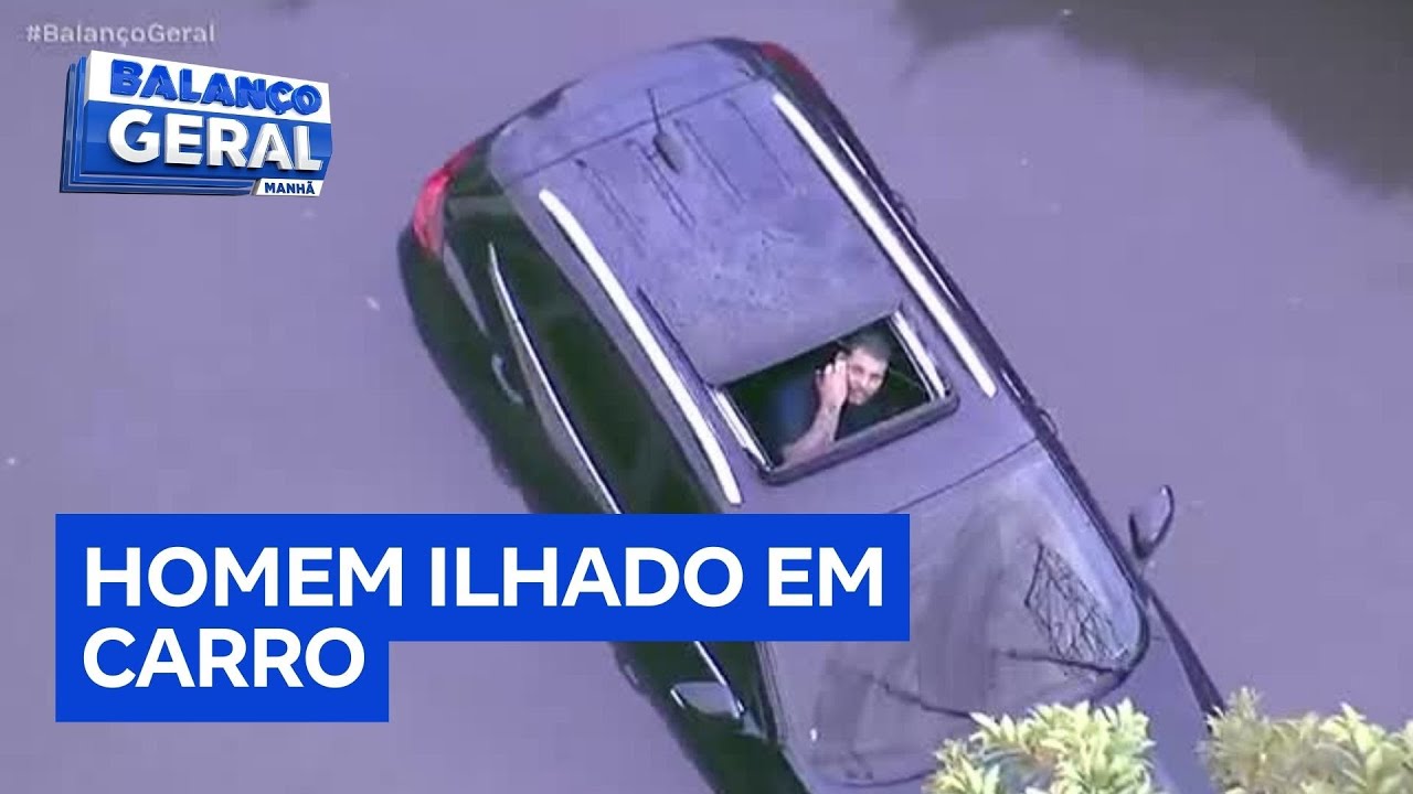Temporal em São Paulo provoca trânsito, alagamentos e caos no transporte público