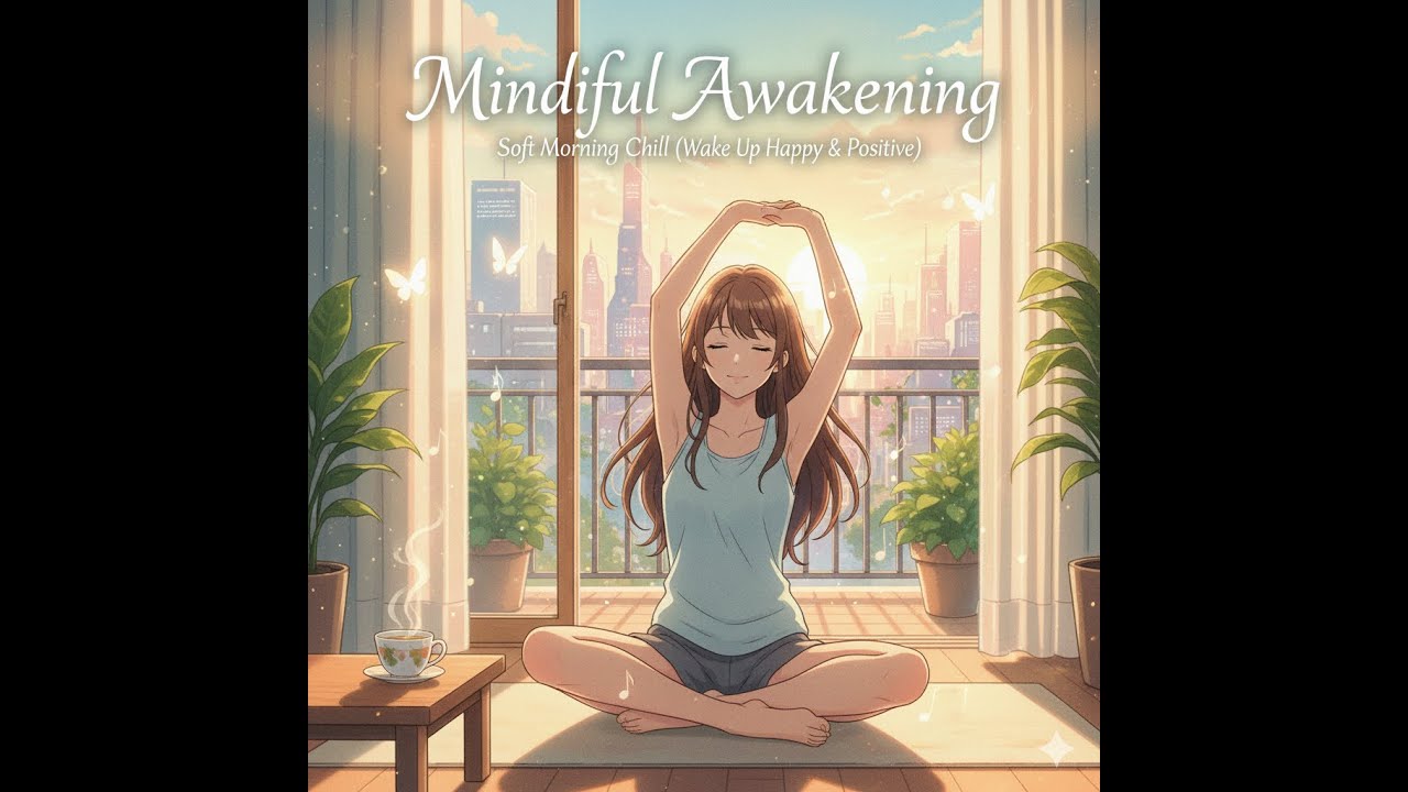 Mindful Awakening: Soft Morning Chill ☀️ Wake Up Happy & Positive (30 Min Morning Routine Music)