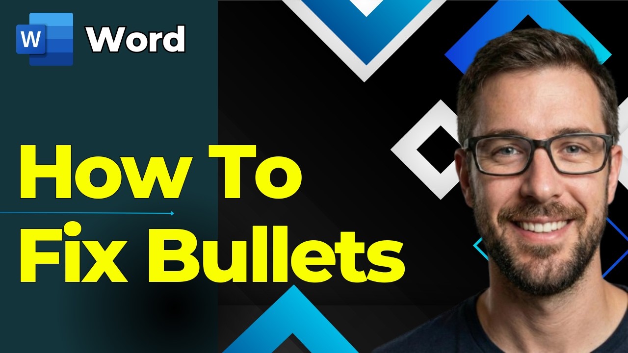 How To Fix Bullets In Microsoft Word - Tutorial (Quick Fix) [2026 Guide]