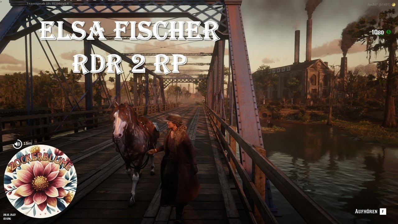 RedRiver Roleplay. RDR2. Teil 1. Erlebnisse von Elsa Fischer. FSK18 [GER/BAY]  mit xzockerblumex