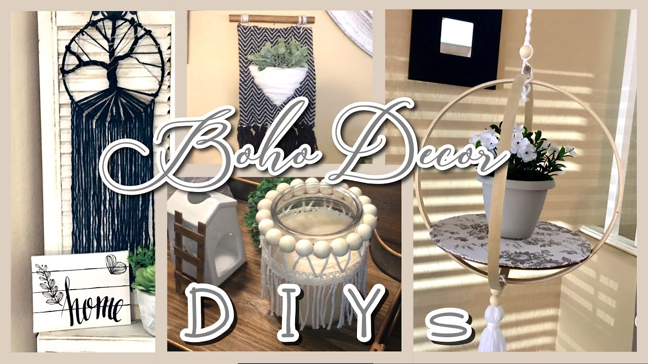 Dollar Tree DIYs | Boho Style Decor DIYs