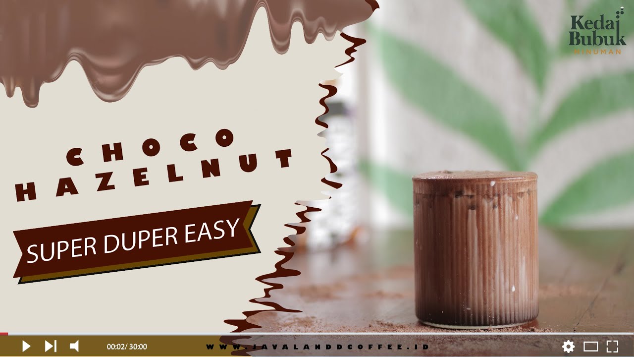 Minuman Chocolate Hazelnut yang lagi booming