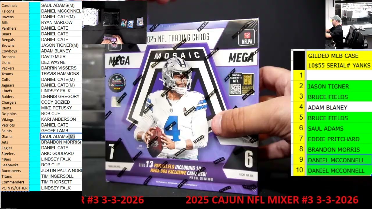 CAJUNBREAKER 2025 CAJUN NFL MIXER #3 3-3-2026