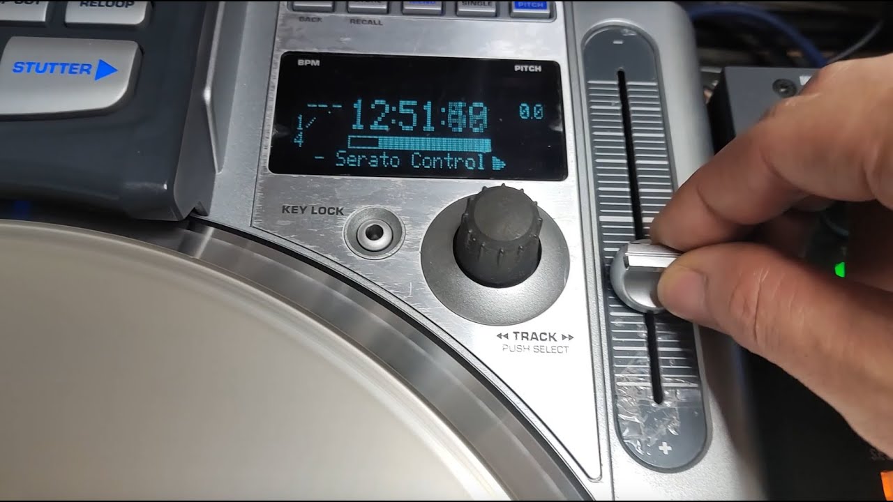 Numark HDX  -  Tempo Reset Mod  - 2023