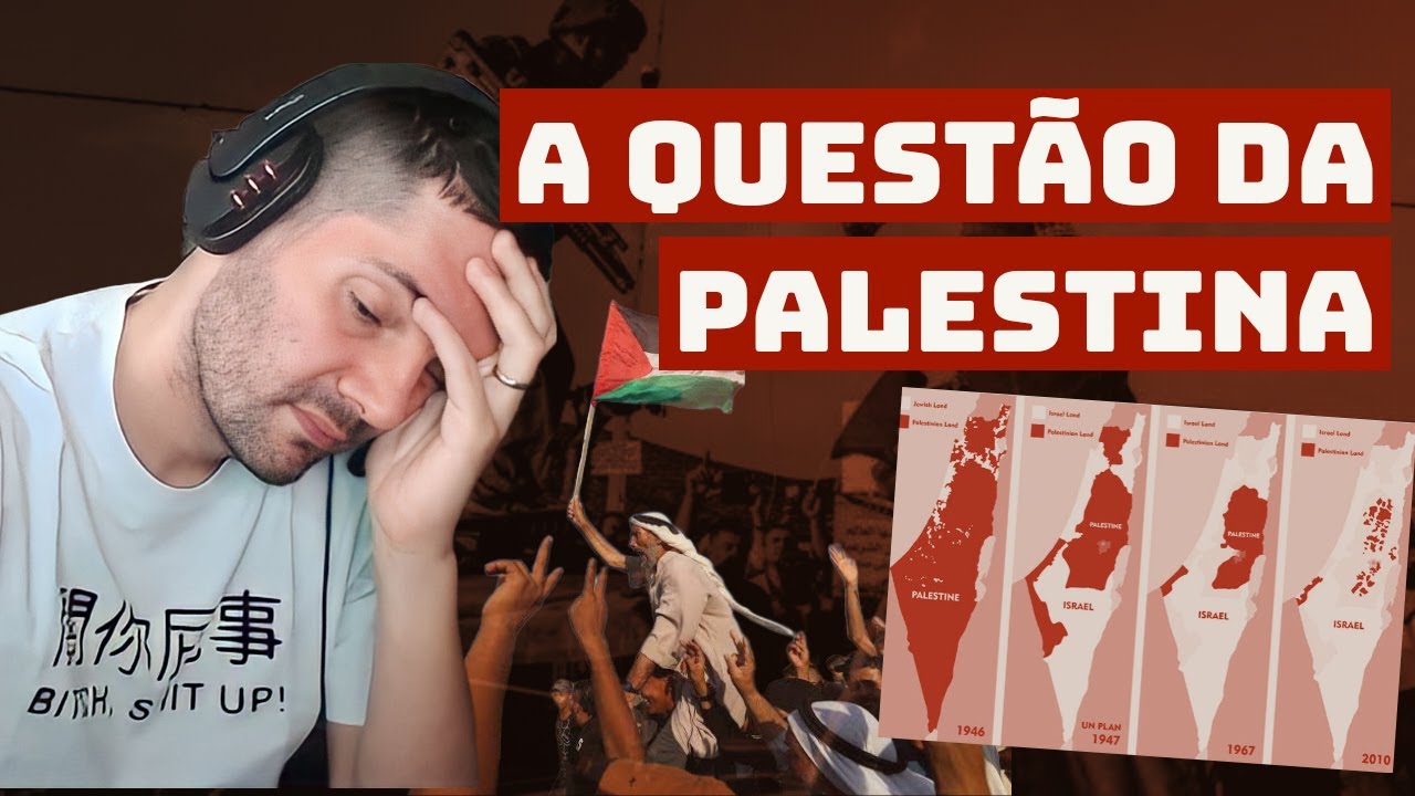 Historiador Explica O QUE ESTÁ ACONTECENDO na PALESTINA e no conflito com ISRAEL! | João Carvalho