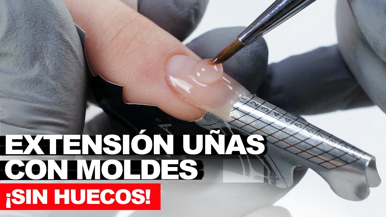 Extensiones de u&ntilde;as con gel y moldes | Tutorial detallado para aprender