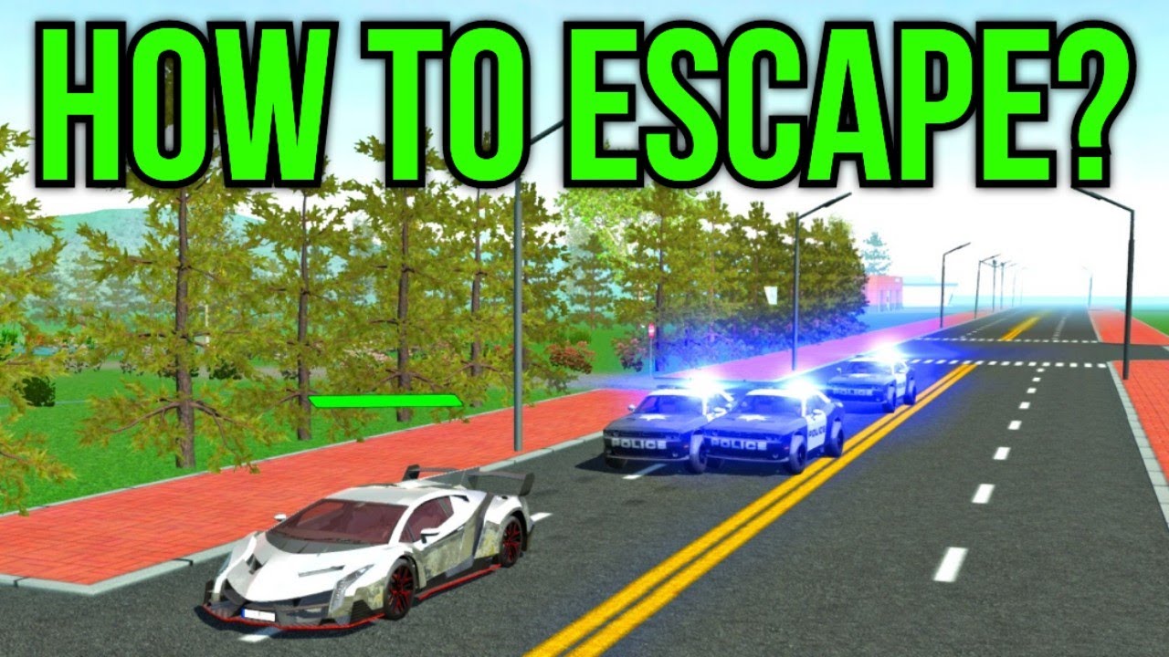 How to Escape from Police - Car Simulator 2