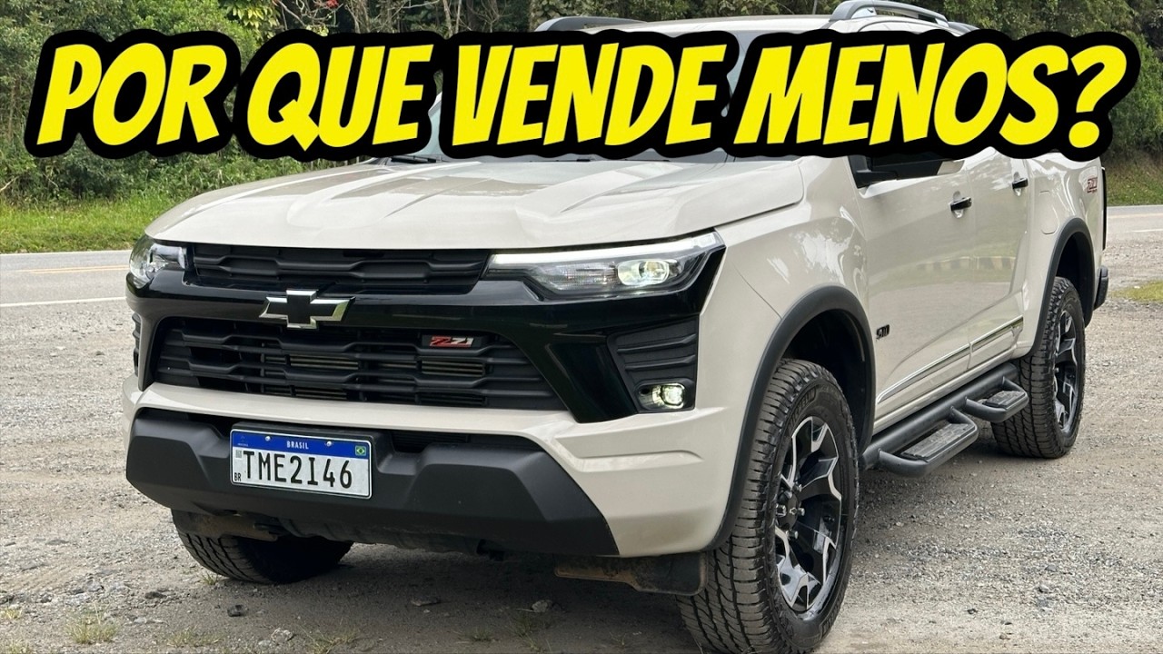 Chevrolet S10 2025 - POR QUE est&aacute; VENDENDO MENOS se FICOU MELHOR?