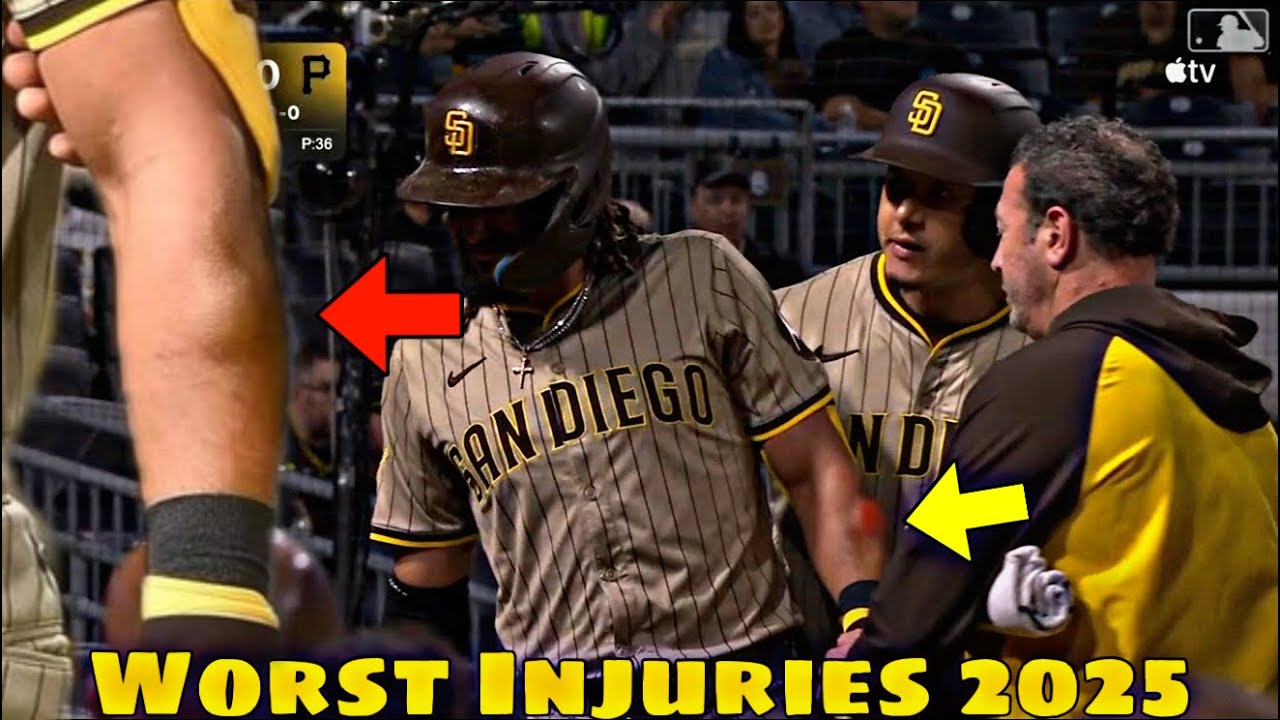 MLB | Worst Injuries 2025