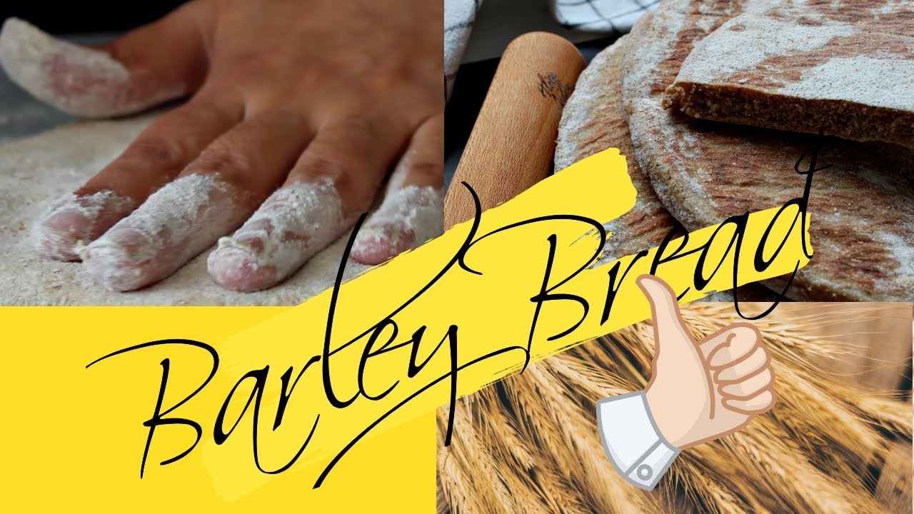 Without kneading! Pan Fried Barley Bread 💯 Extra Soft and Incredibly Good 😋